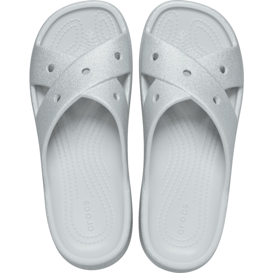 Classic Women's Glitter Cross Strap - Image 3