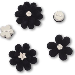 Black Velvet Flower 5 Pack