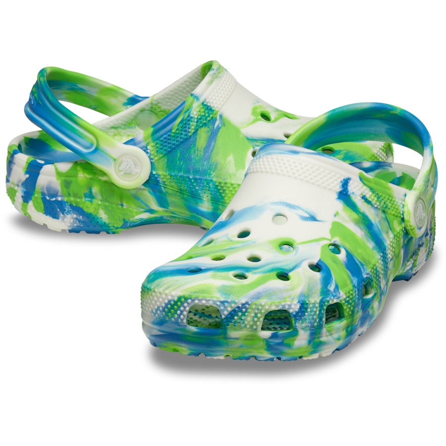 Toddler Classic Glow-in-the-Dark Marbled Clog - Image 2